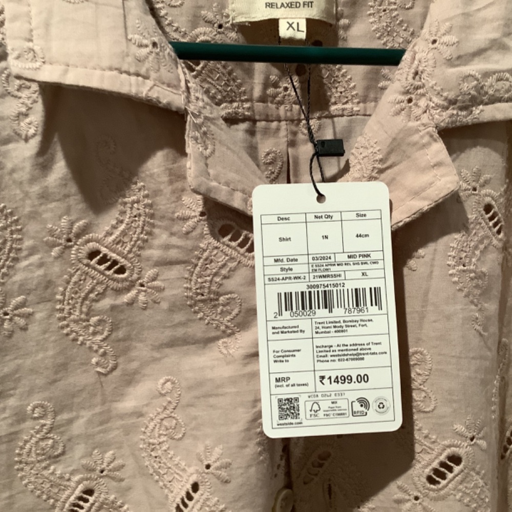 E.T.A Mens button down - Picture 3 of 4